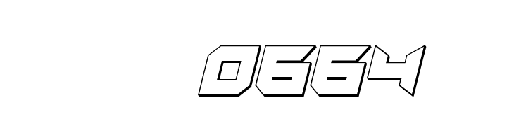 Dagger Dancer 3D Italic  Скачать бесплатные шрифты