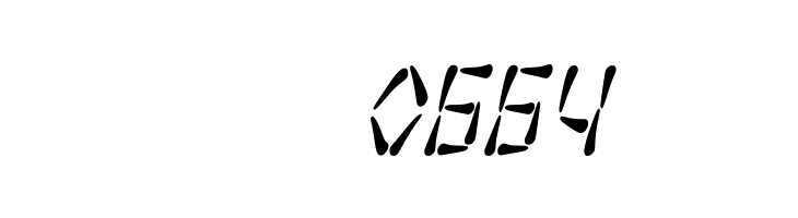 SF Wasabi Condensed Italic  Скачать бесплатные шрифты