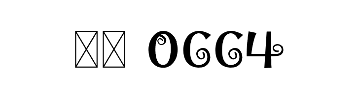 TwiddleRegular  Скачать бесплатные шрифты