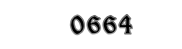 Minim Outline ExtraBold  Скачать бесплатные шрифты