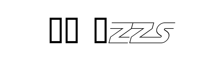 Distant Galaxy AltOutline Italic  Скачать бесплатные шрифты