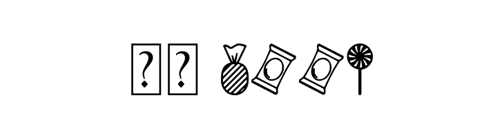 Candy icons  Скачать бесплатные шрифты