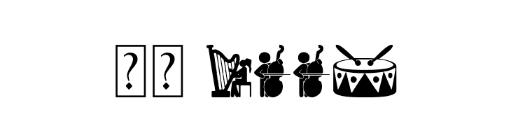 Orchestra Icons  Скачать бесплатные шрифты