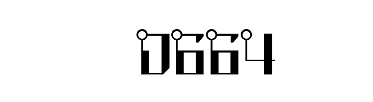 Circuit Bored NF  Скачать бесплатные шрифты