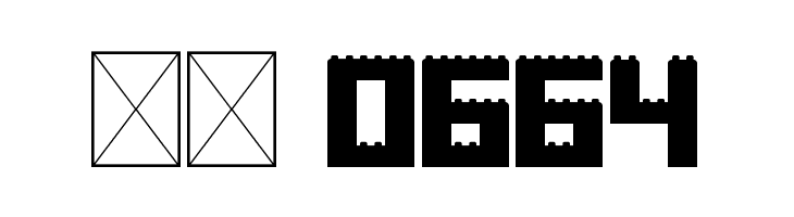 Clicky Bricks 2 Regular  Скачать бесплатные шрифты