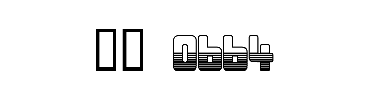 Bonk Outercut  Скачать бесплатные шрифты