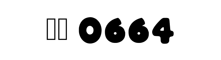 Coco Bubble Regular  Скачать бесплатные шрифты