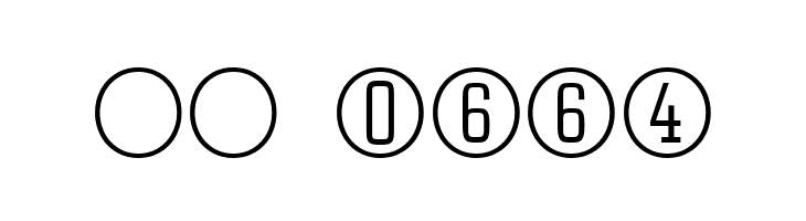 Uchrony Circle Light  Скачать бесплатные шрифты