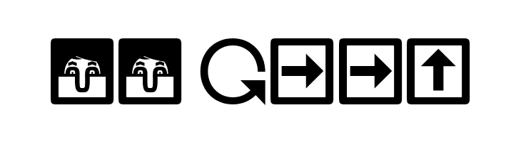 Uchrony Arrows Bold  Скачать бесплатные шрифты