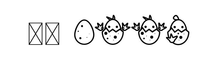 Animal Cute Icon  Скачать бесплатные шрифты