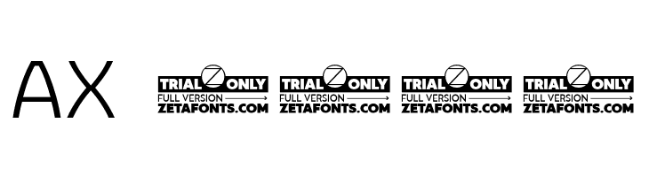 Bakemono Stereo Trial Light  Скачать бесплатные шрифты