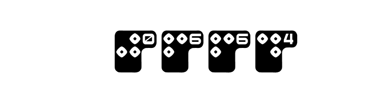 Brailler V1 Regular  Скачать бесплатные шрифты