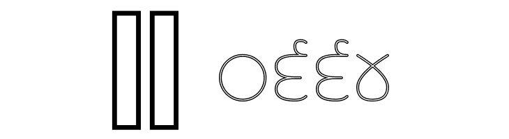 Rupe Outline Extra Light  Скачать бесплатные шрифты