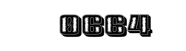 Mitesser 3D Regular  Скачать бесплатные шрифты