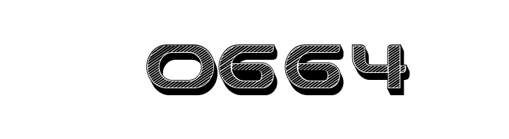 Sarah 3D Regular  Скачать бесплатные шрифты