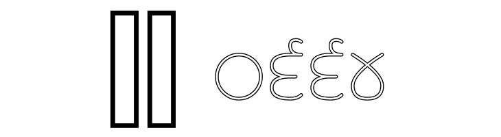 Rupe Outline Light  Скачать бесплатные шрифты