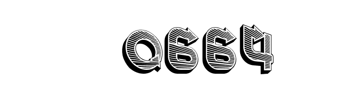 Fangxiang 3D Slant Multiline Regular  Скачать бесплатные шрифты