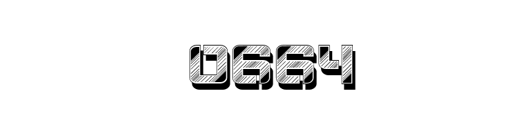 Sticky Numbers Regular  Скачать бесплатные шрифты