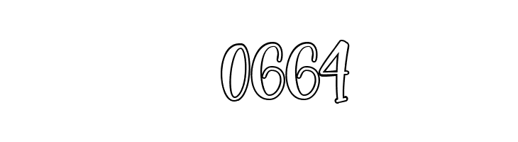 Nona Manis Outline  Скачать бесплатные шрифты