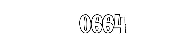 Bunny Flowers Outline  Скачать бесплатные шрифты