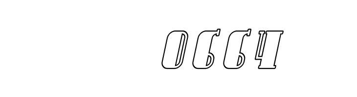 Avondale Outline Italic  Скачать бесплатные шрифты