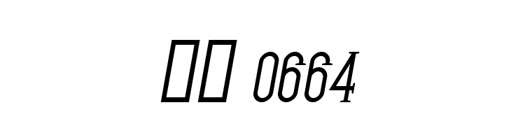 SF Gothican Bold Oblique  Скачать бесплатные шрифты