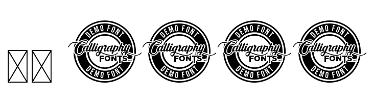 White Black Demo  Скачать бесплатные шрифты