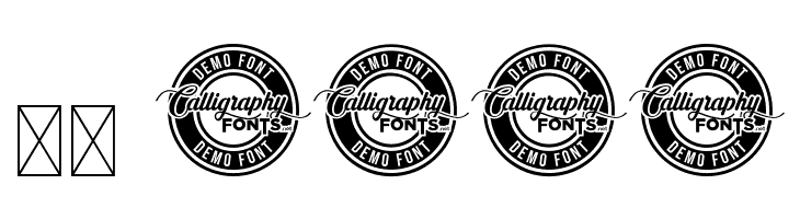 Bluefine Demo Italic  Скачать бесплатные шрифты