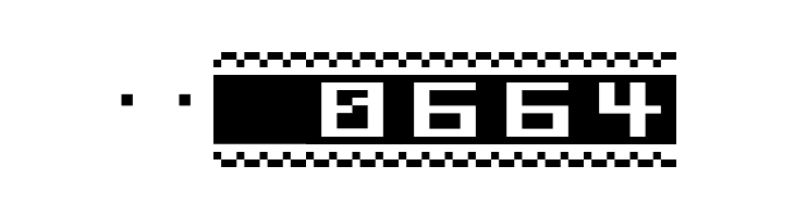 Bit Lines15 [sRB]  Скачать бесплатные шрифты