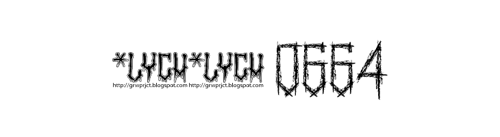 BangLYCH - Revenge Horror II  Скачать бесплатные шрифты