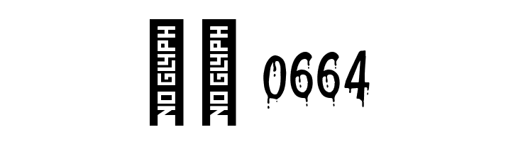 The crot blood Regular  Скачать бесплатные шрифты