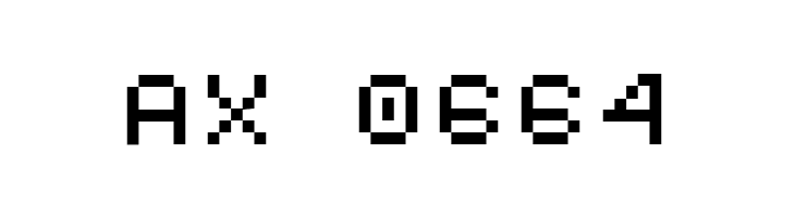 AuX DotBitC Xtra SmallCaps  Скачать бесплатные шрифты