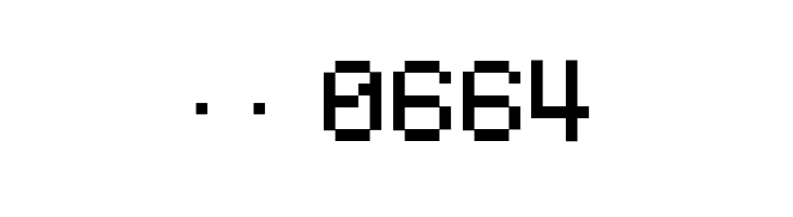 Bit Light10 [sRB]  Скачать бесплатные шрифты