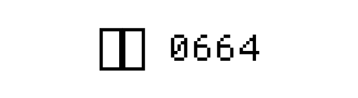 ProggyCleanTTSZBP  Скачать бесплатные шрифты