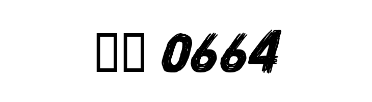 CF Night of Terror PERSONAL Regular  Скачать бесплатные шрифты