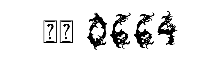 Spooky Flames - Personal Use  Скачать бесплатные шрифты