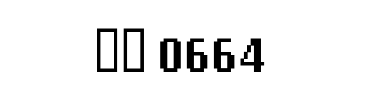 Mister Pixel 16 pt - Regular  Скачать бесплатные шрифты