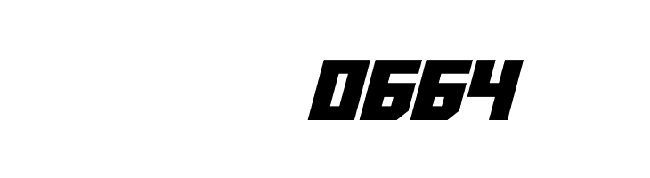 Robotronica Italic  Скачать бесплатные шрифты