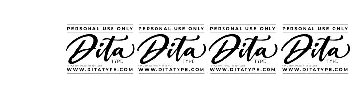 Calliretta Personal Use  Скачать бесплатные шрифты