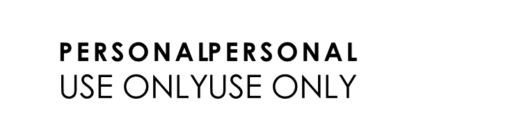 Qhinanttika Personal Use Only  Скачать бесплатные шрифты