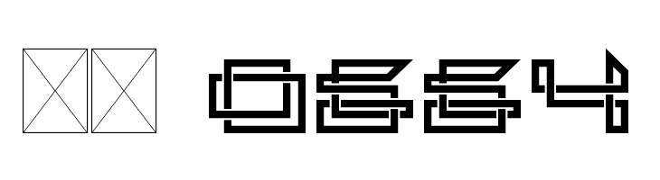 Next In Folded Line Regular  Скачать бесплатные шрифты