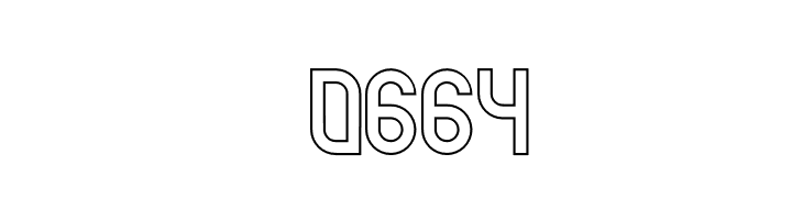 Futrons Outline Demo  Скачать бесплатные шрифты