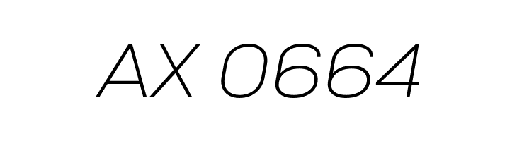 Nexa-Trial Extra Light Italic  Скачать бесплатные шрифты