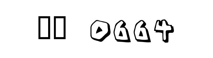 Caveman Regular  Скачать бесплатные шрифты