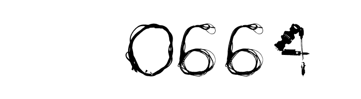 Disconnected Regular  Скачать бесплатные шрифты