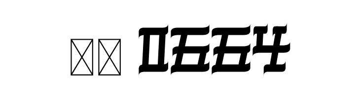 VIRGIL BLACK  Скачать бесплатные шрифты