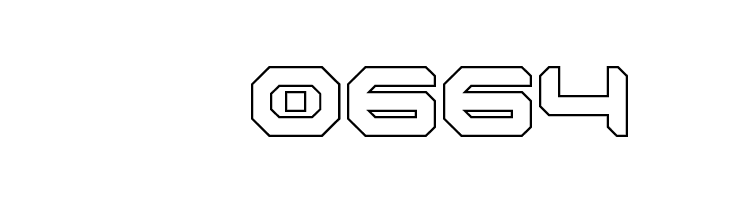 Robotaur Outline  Скачать бесплатные шрифты