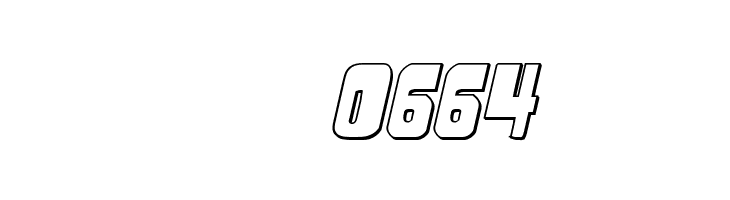 Movie Monster 3D Italic  Скачать бесплатные шрифты