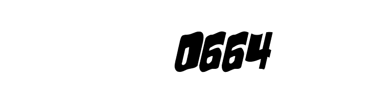 Movie Monster Wavy 2 Italic  Скачать бесплатные шрифты