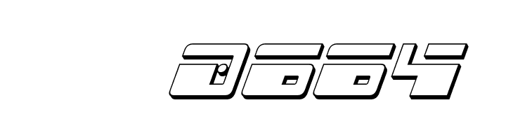 Escape Velocity 3D Italic  Скачать бесплатные шрифты